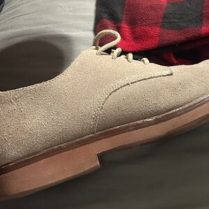 Jos. A. Bank Men's Suede Oxford Shoes - Light Tan